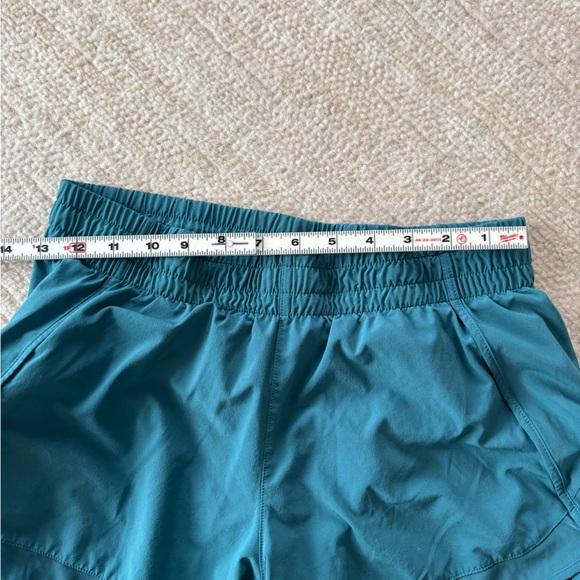Athleta Teal Athletic Shorts for Women - Picture 5 of 9
